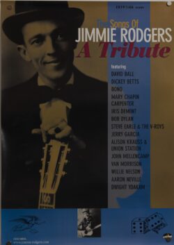 The Songs Of Jimmie Rodgers A Tribute Promo Poster The Songs Of Jimmie Rodgers A Tribute Promo Poster