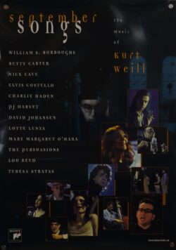September Songs The Music Of Kurt Weill Promo Poster September Songs The Music Of Kurt Weill Promo Poster