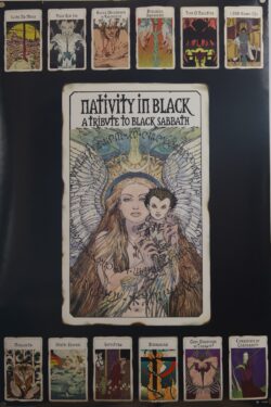 Nativity In Black A Tribute To Black Sabbath Promo Poster 1994 Columbia/Sony Nativity In Black A Tribute To Black Sabbath Promo Poster