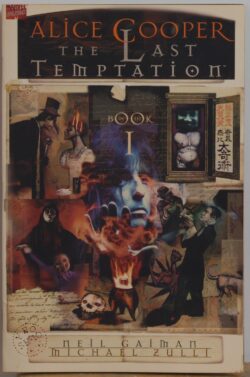 Alice Cooper The Last Temptation Neil Gaiman Issue #1B 1994 Marvel Music Alice Cooper The Last Temptation Neil Gaiman Issue #1B